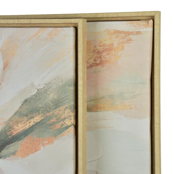 Canvas Tavla Inga 60x60 Vit 2-Pack