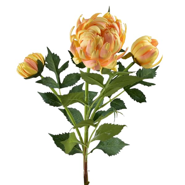 Kunstig Chrysanthemum Gren Mondex Viridis 70cm grøn 3pc