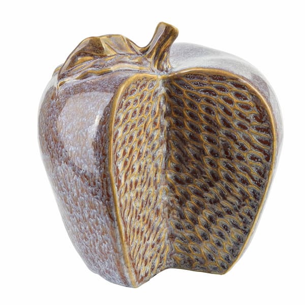 Keramikfigur Mondex Saggio Apple 17x9x17 Brunblå 1pc