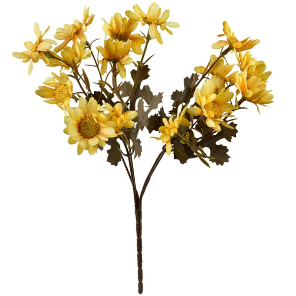 Kunstig Blomst Viridis Margeritter 29cm Hvid 1pc