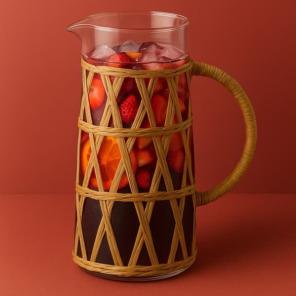 Glaskande Modern Kitchen Boho 10x8x19,5 cm transparent 1pc
