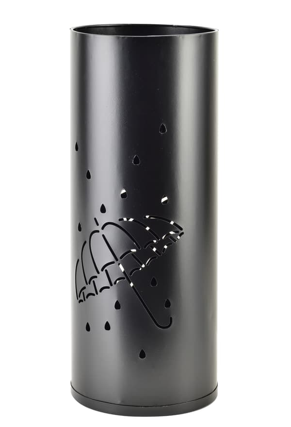 Parasolholder Cedric Black 18x18x45,5 Sort 1pc