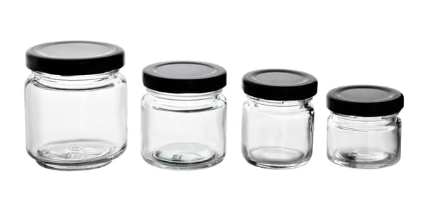 Glaskrukke Basic Kitchen Słoiczek 25ml transparent 1pc