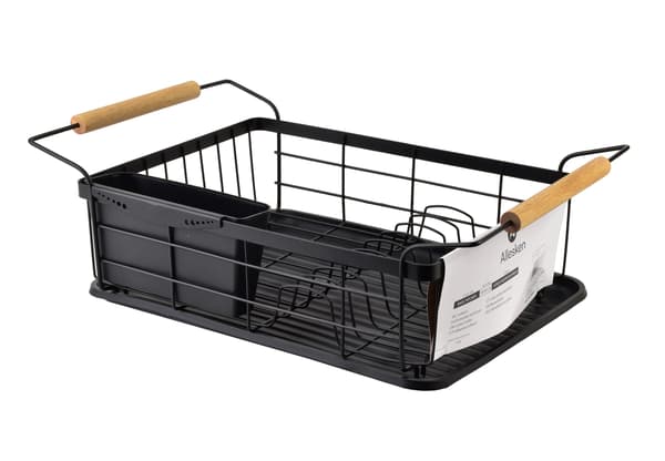 Metall Diskställ Basic Kitchen 50,5x29,8x16,5 svart 1pc