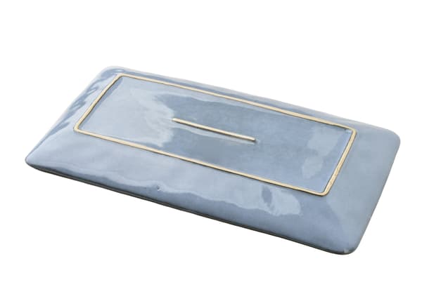 Keramisk Serveringsfad Basic Nature 40x3x22 cm Natur 1 Stk