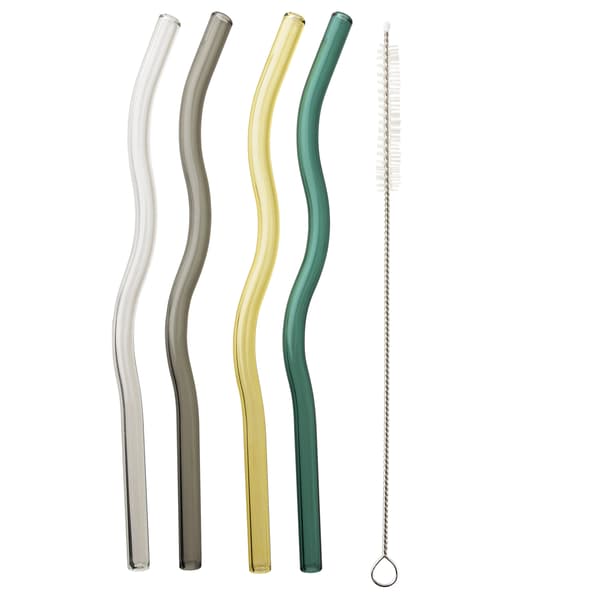 Lasipillit PETER 20cm monivärinen 4 kpl