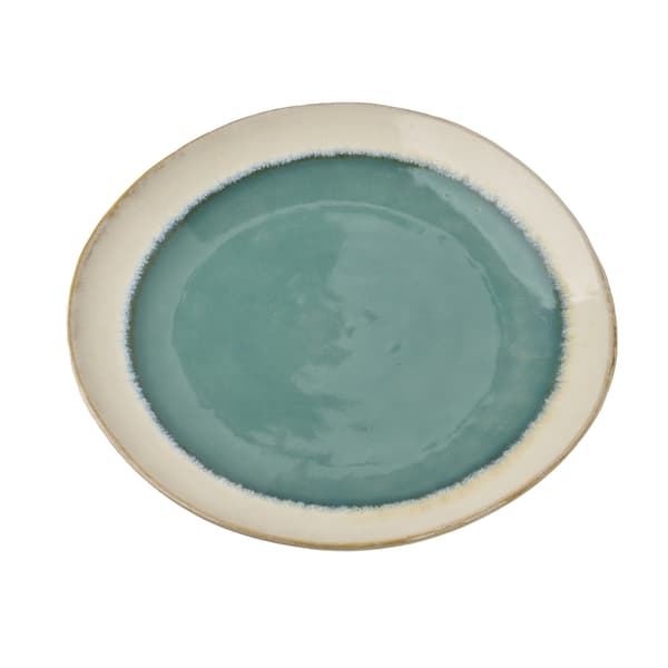 Keramisk Desserttallrik Basic Nature 22.5 cm Natur 1pc