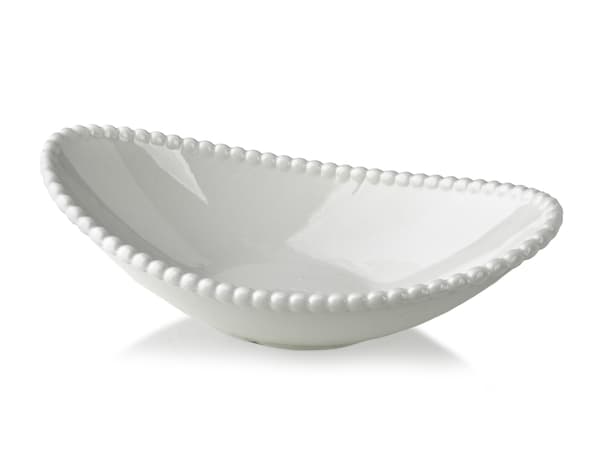 Porcelænsskål Basic Miska 26x14x8 cm creme 1 stk