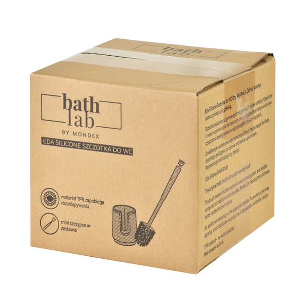 TPR WC-harja EDA SILICONE 10x41 musta 1pc