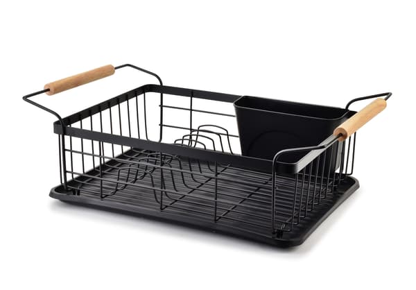 Metal Afdrypningsstativ Basic Kitchen Ociekacz 50.5x29.8x16.5 sort 1pc