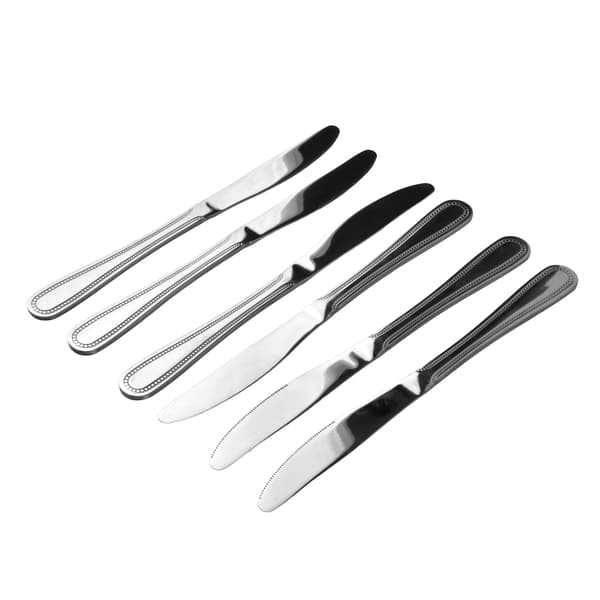 Rostfria Knivar CHAMOMILE 22 cm Silver 6-pack
