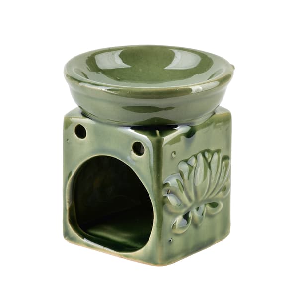 Keramisk Aromalampa 7x5,5x7,5 Vit 1pc