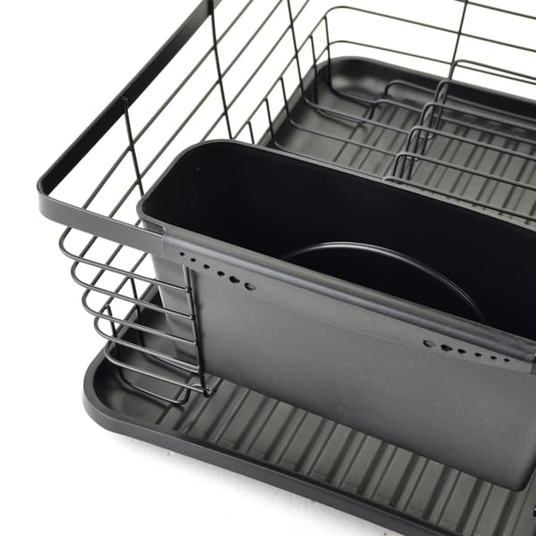 Metal opvaskestativ Basic Kitchen Ociekacz 36,3x30,2x14,5 sort 1 stk