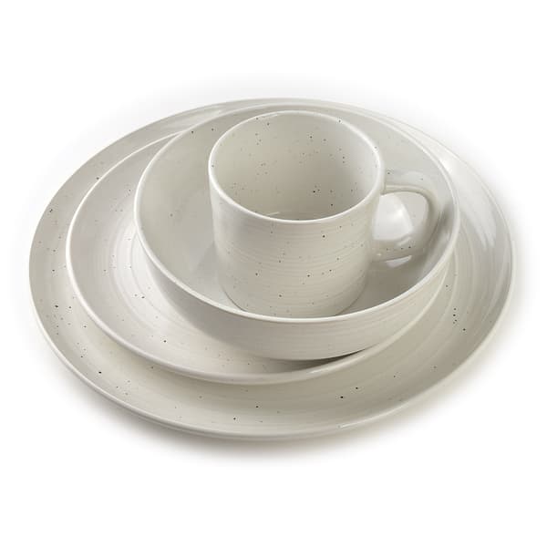 keramisk desserttallerken Basic Nature 22x22x2,5 cm 1 stk