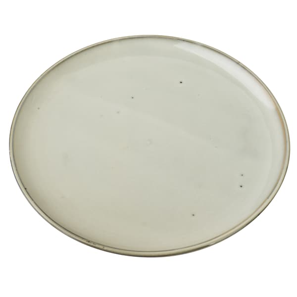 Keramisk Tallrik Basic Nature 25,5 cm Beige 1pc