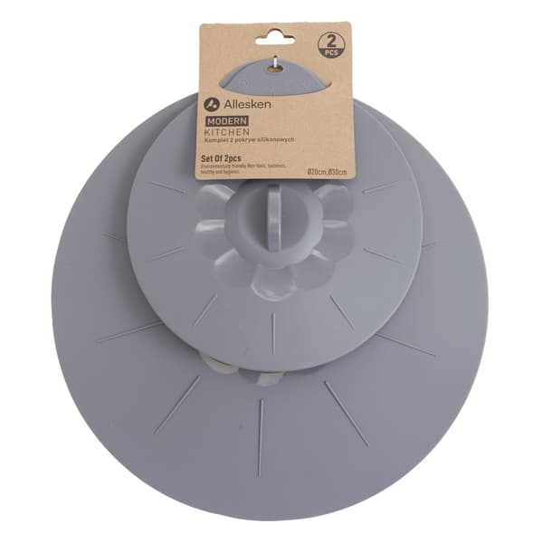Silikonelåg Modern Kitchen Komplet 20x30 grå 2 pak