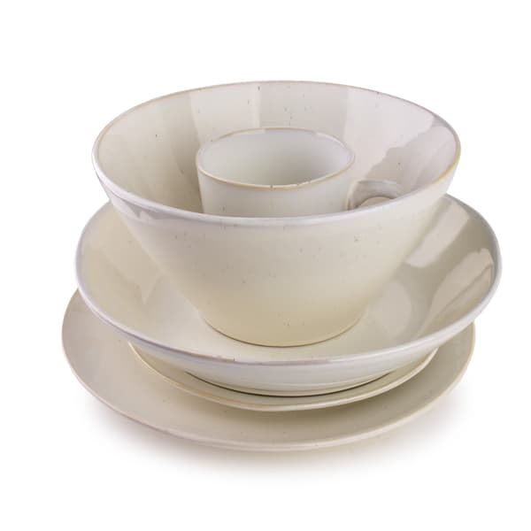Porcelænskop Basic Nature Basic Nature 10x14x9,8 cm beige 1 stk