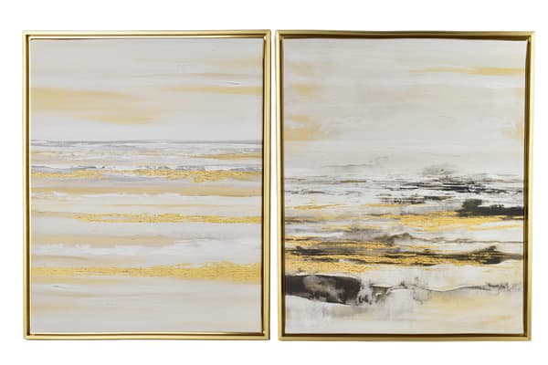 Tavlor Inga Inga 40x50 guldsvart 2st