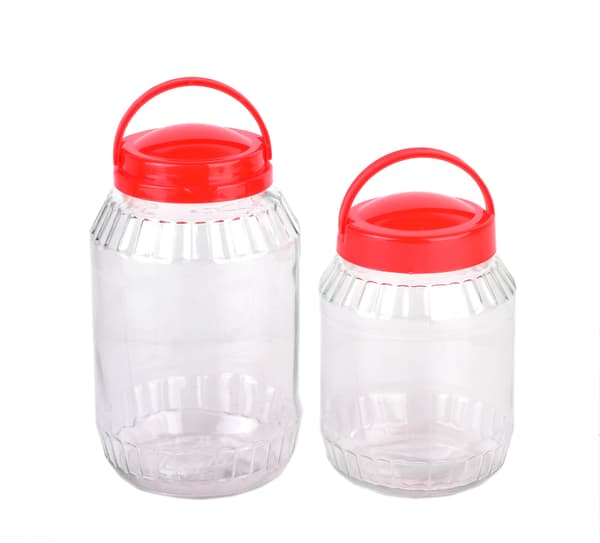 Lasipurkki BASIC KITCHEN 2,0L 14xH21,5 cm Kirkas 1 kpl