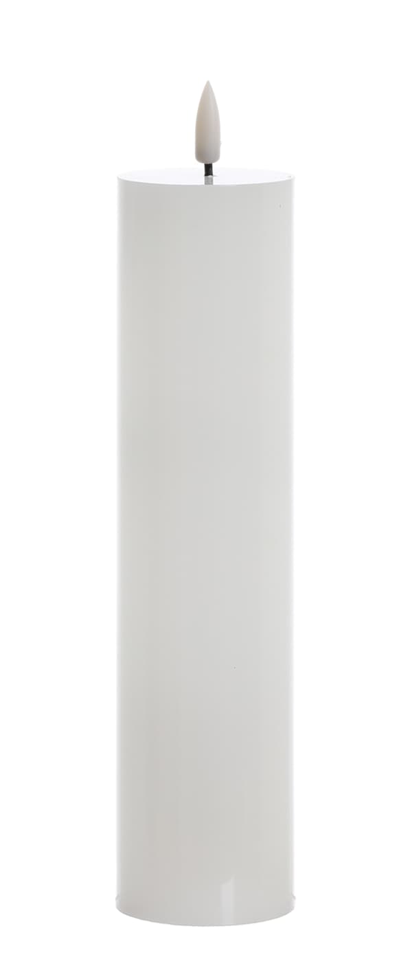 led blockljus Idalia 5x5x23 vit 1pc