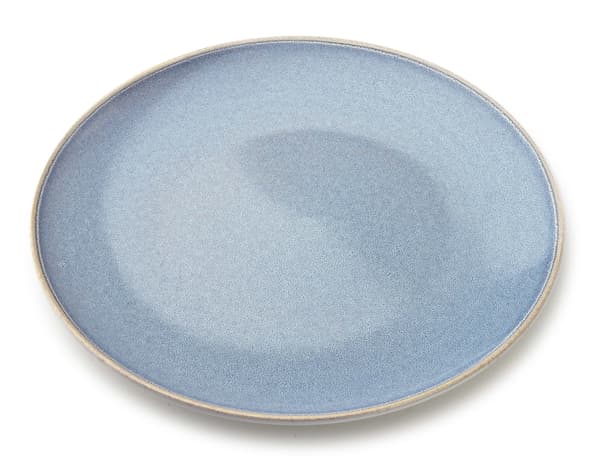 Keramisk flad tallerken Basic Nature 28 cm 1 stk.