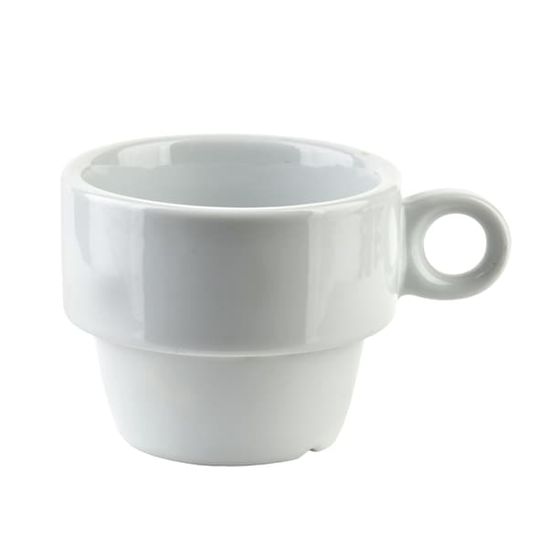 Porcelænskop Mondex Basic 8x11x6,5 Cm Hvid 1 Stk