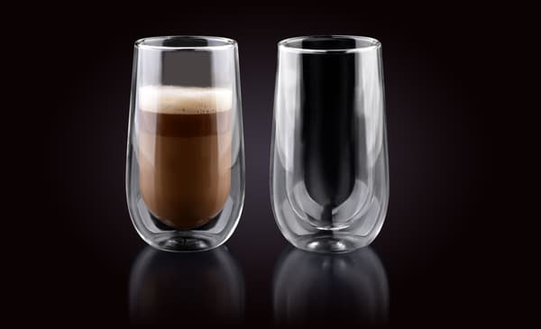 Borosilikatglas Mondex Peter 400ml Klar 2-pack