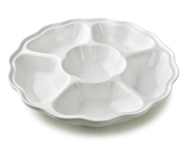 Porcelænsskål BASIC Miska 27x27x4,5cm Hvid 1pc