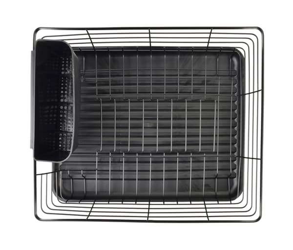 Metal opvaskestativ Basic Kitchen Ociekacz 36,3x30,2x14,5 sort 1 stk
