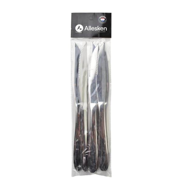 Rustfrit Stål ORCHID Steak 23 cm sølv 6 Stk
