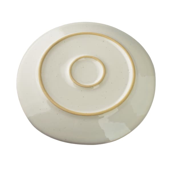 Porcelæns desserttallerken Basic Nature 22,5x22,5x2 beige 1pc