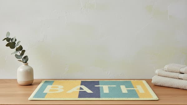 Plast Bademåtte ZAC 38x58 neutral 1 stk