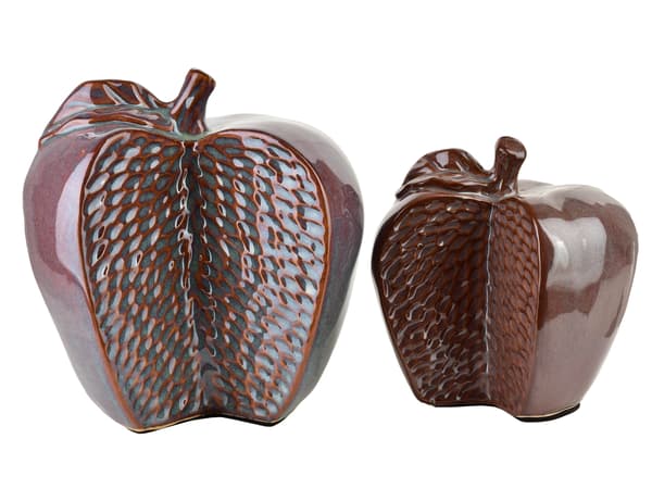 Keramikfigur Saggio Apple 12x10x12,5 cm 1pc