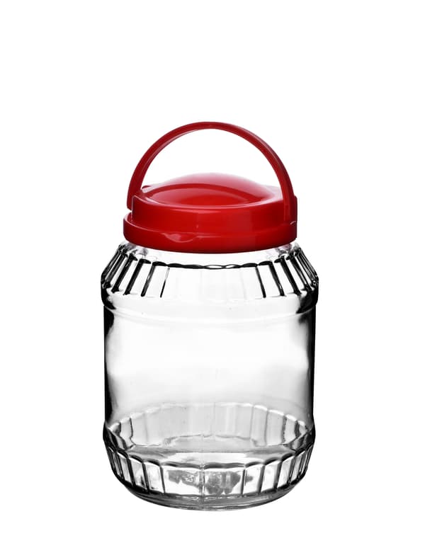 Lasipurkki BASIC KITCHEN 2,0L 14xH21,5 cm Kirkas 1 kpl