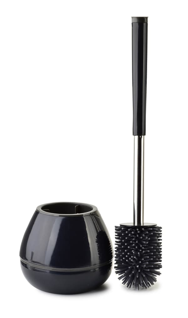 Silikone Toiletbørste Bathlab Eda Silicone 14x42 cm sort 1pc