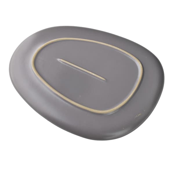 Porcelæn Fad Basic Nature 26,5x21,7x2 cm Hvid 1pc