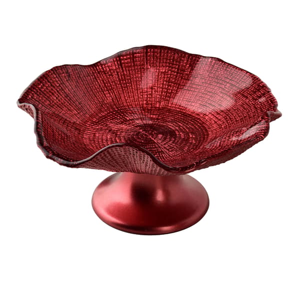 Dekorationsfat Allesken REDD 24x24x12cm rött 1st