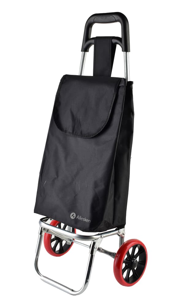 Indkøbsvogn Allesken Marid Black 32x26x85,5 sort 1 stk