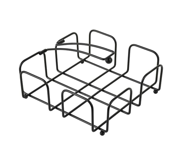 Metal Servietholder Modern Kitchen 19x19x7 Sort 1 Stk