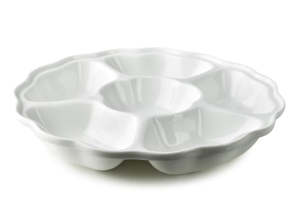 Porcelænsskål BASIC Miska 27x27x4,5cm Hvid 1pc