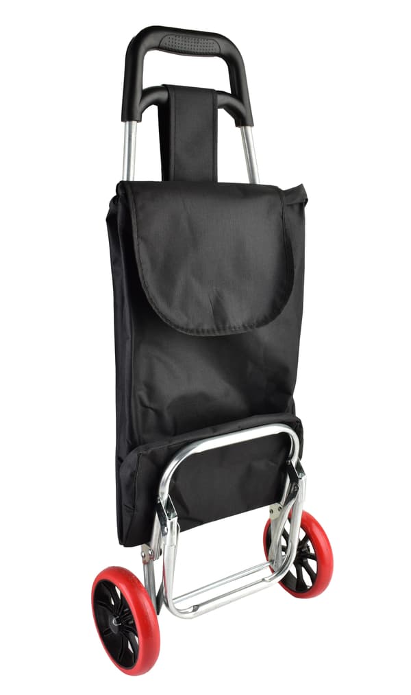Indkøbsvogn Allesken Marid Black 32x26x85,5 sort 1 stk