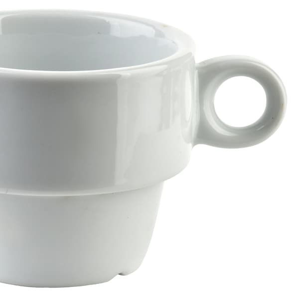 Porcelænskop Mondex Basic 8x11x6,5 Cm Hvid 1 Stk