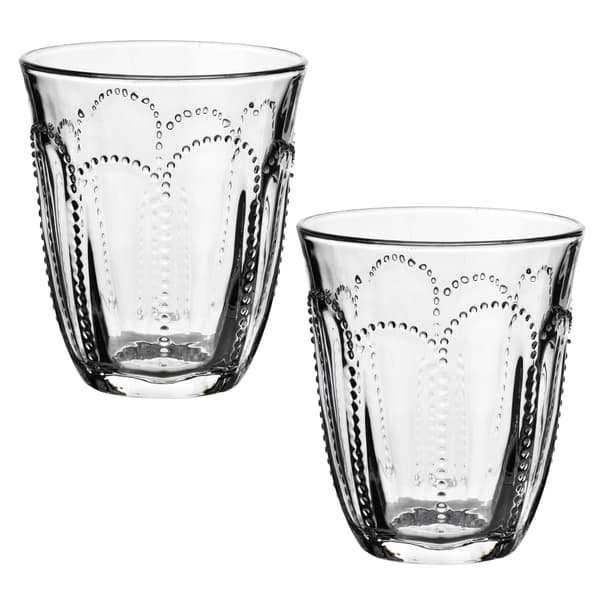 Dricksglas Glas DAPHNE 9,5x5,2x11 cm transparent 4pc