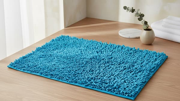 Badrumsmatta ZAC 50x80 turkos 1pc
