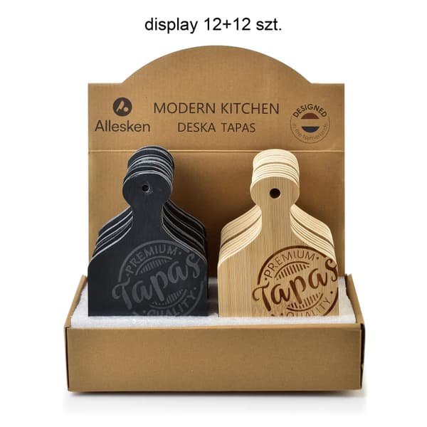 Trätapasbräda Modern Kitchen 20x11 cm natur 2-pack