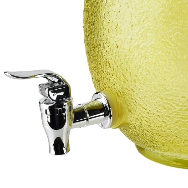 Glasbeholder med Hane 4L Klar 4stk