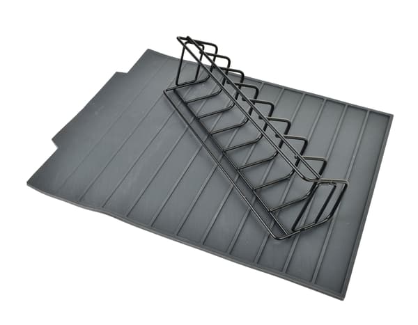Silikon diskställ Modern Kitchen 43x33x8 svart 1pc