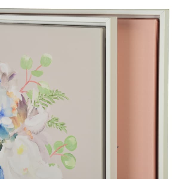 Väggtavlor Inga Vaser 40x50 Rosa Blå Set 2pc