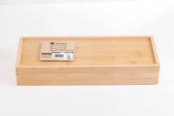 Bambu foliedispenser Modern Kitchen Dyspenser 33.2x13x5.5 natur 1pc