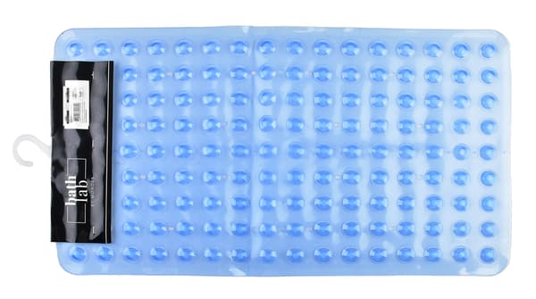 Plastbadmatta ZAC 36x70 ljusblå 1pc